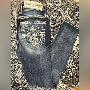Rock revival skinny jeans